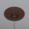 Ekena Millwork Baltimore PVC Medallion (Canopies up to 7 3/4"), 19"OD x 3 1/2"ID x 1"P, Metallic Rust CMP19BADRU - alternate 6
